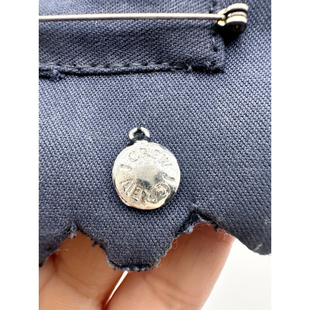 J.Crew Rhinestone Fabric Brooch - Picture 5 of 6